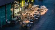 Los Angeles street cafe
