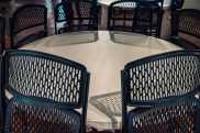 Table and chairs